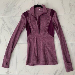 Purple Lululemon Quarter-Zip